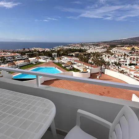 Island Village Heights Panoramic View Large Terrace San Eugenio Apartment