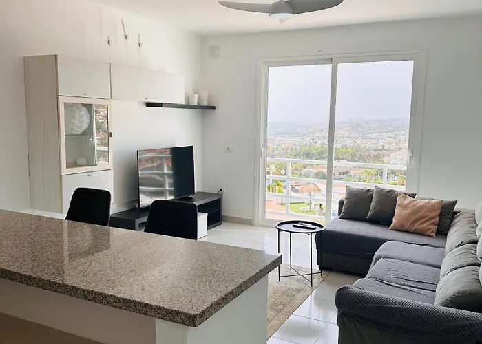 Апартаменты Island Village Heights Panoramic View Large Terrace San Eugenio Адехе